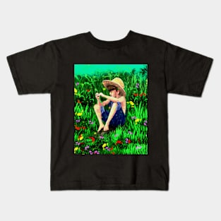 digital painting Kids T-Shirt